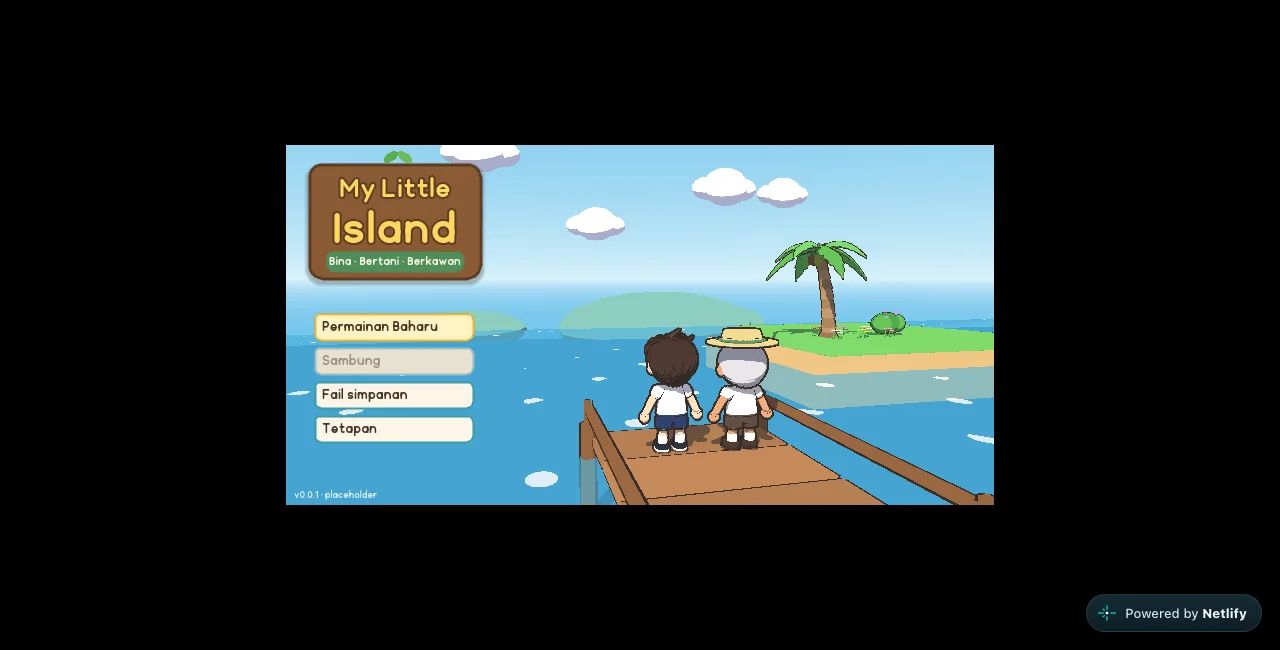 Screenshot sebenar My Little Island